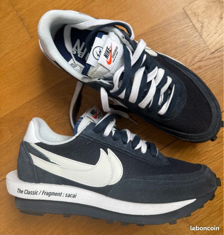 Nike Sacai wafle bleu (image 2)