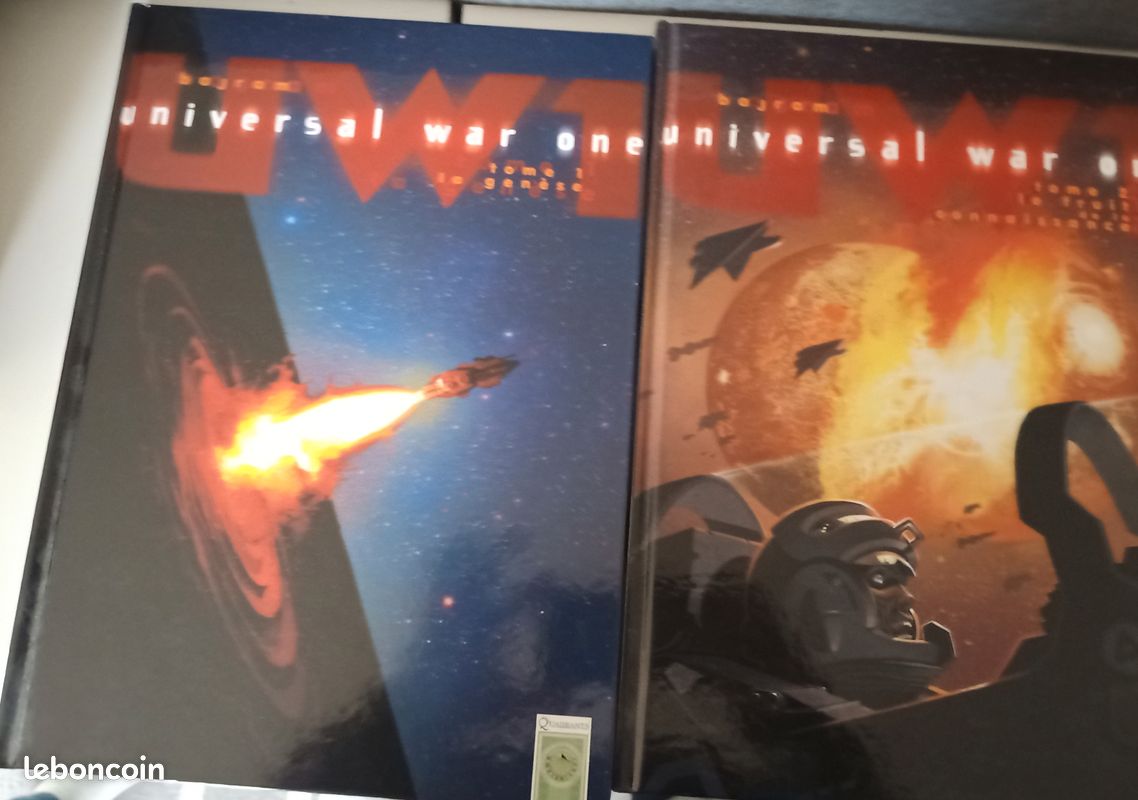 Lot complet BD "Universal War One" - T1 et T2 - Très bon état (image 1)