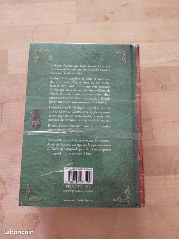 Traité de faerie – Edouard Brasey - SOUS BLISTER (image 2)