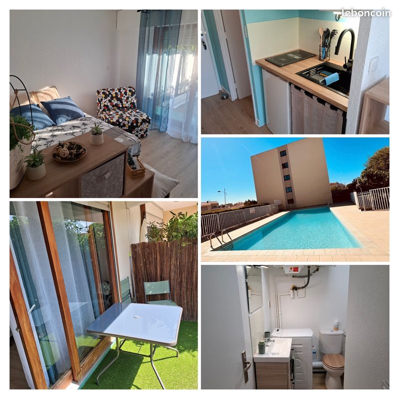 Appartement 1 pièce 25 m² · à Canet-en-Roussillon · 25 m² · 455 €