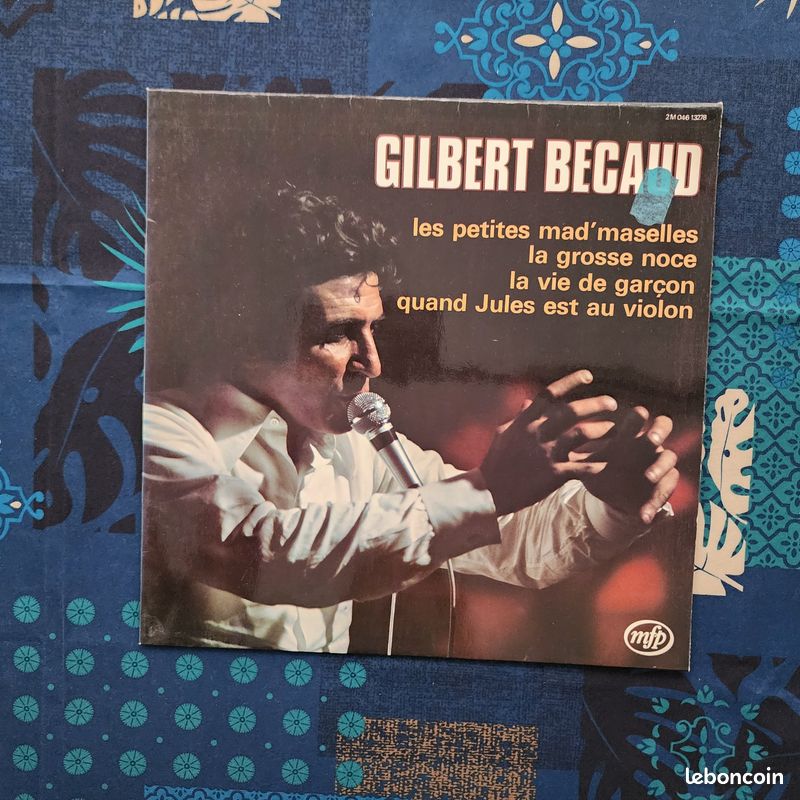 Gilbert Becaud - Les petites mad'maselles - 33T (image 1)