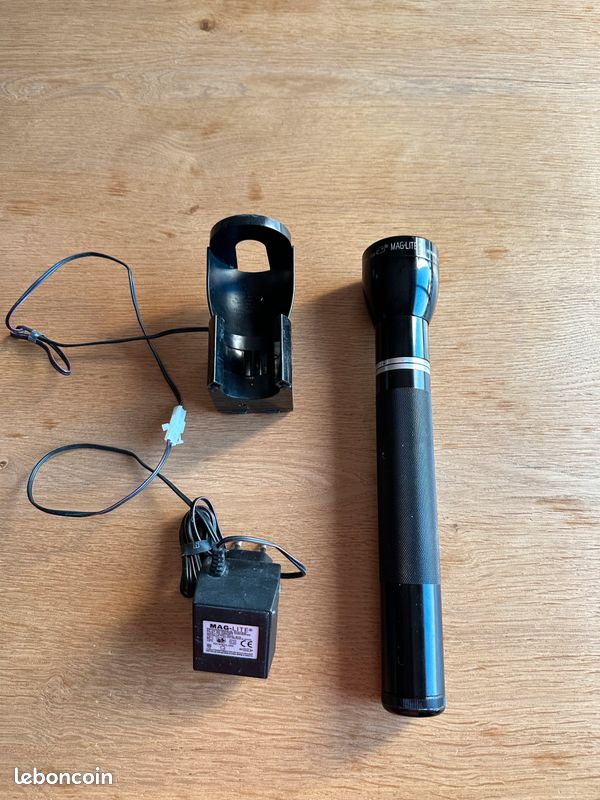 Lampe De Poche Maglite 2D Vert Jade - Années 1990 - 3 Piles D - Très Bon état Vintage