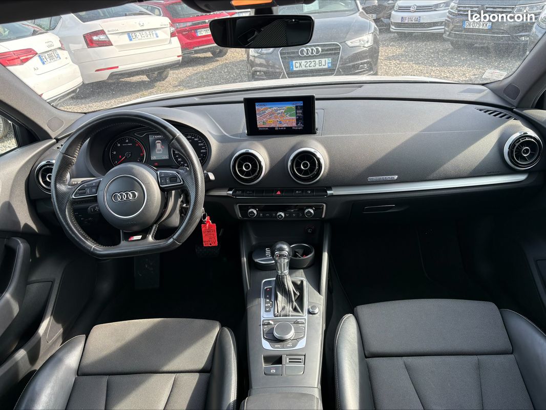 AUDI A3 Série 3 Sportback S-Line Quattro 2.0 TDi 184 cv Boîte auto S-Tronic6 (image 2)