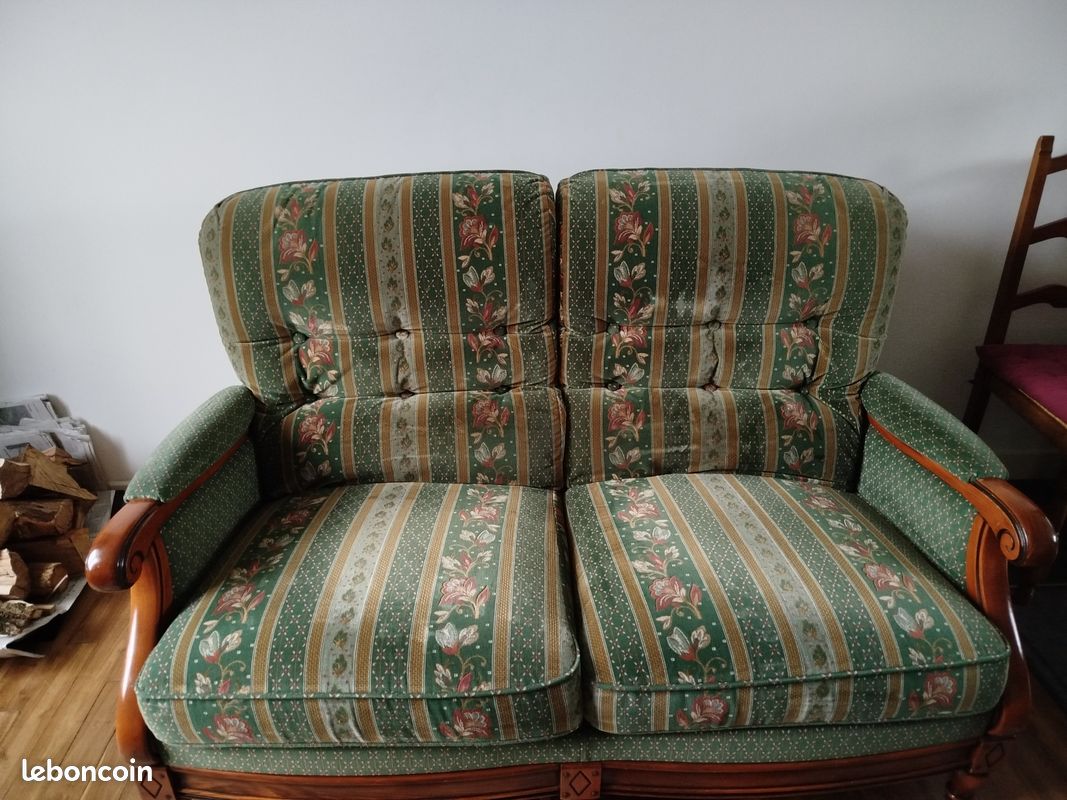 A vendre canapé et fauteuil (image 1)