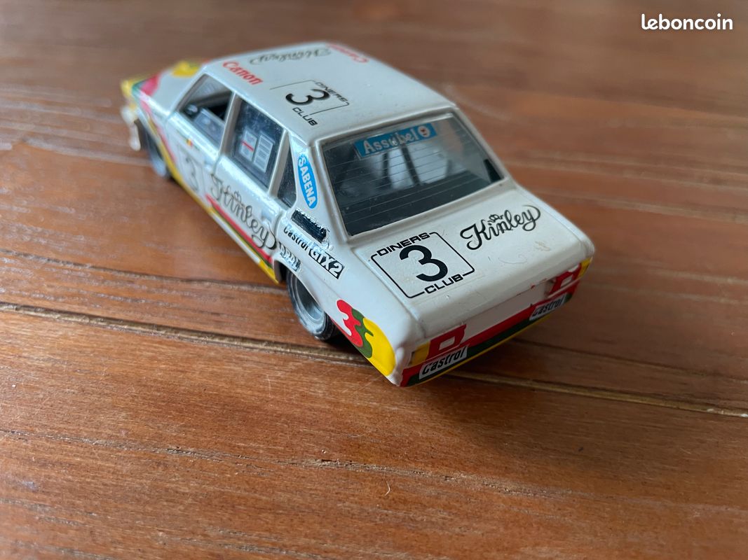 Modèle Réduit BMW 530 Francorchamps Tintin 1/43 - Transkit Monté Sur Base Solido