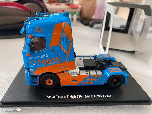 RENAULT T-line High Tractor Truck Boulogne Sur Mer 2-assi (2021), Black White