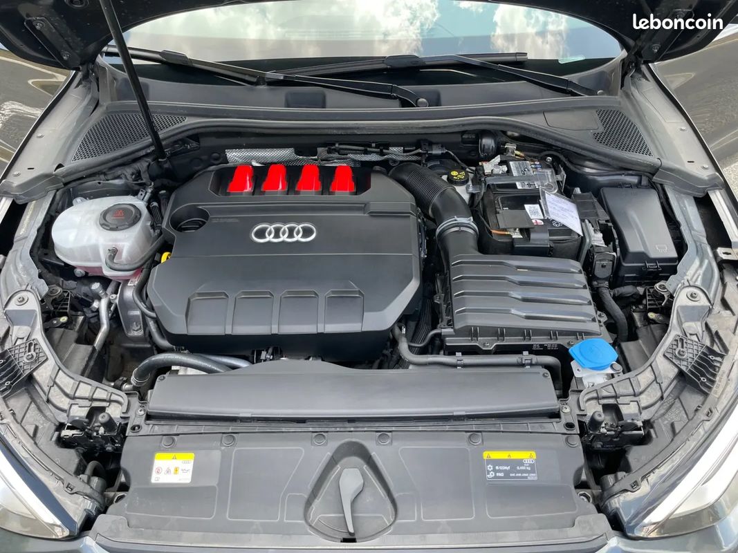 AUDI S3 8Y Sportback 310ch - Suivi complet Audi - Cuir Nappa - B&O - Toit ouvrant - Camera de recul - Sièges électriques - Coffre électrique - Origine France (image 24)