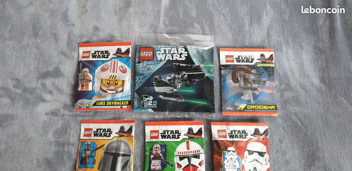 Lot 8 figurines Star Wars Micropoz - Collection
