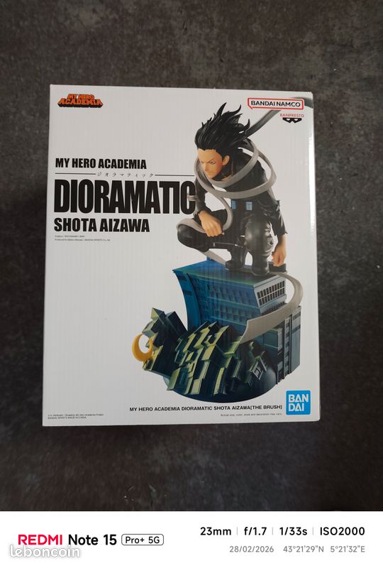 Figurine MHA DIORAMATIC Shota the brush A (image 1)