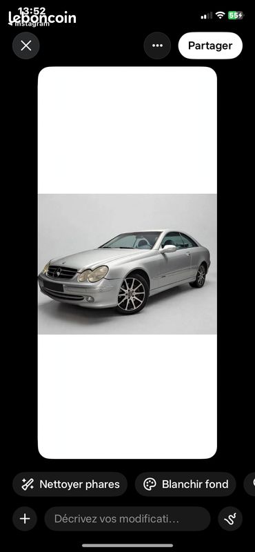 Mercedes clk coupe 2.7 270 elegance (image 1)