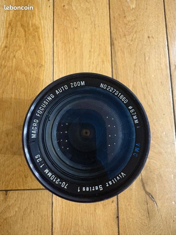 Objectif macro Vivitar 55 mm 1:2,8, diamètre 62 mm, monture Minolta SR - France