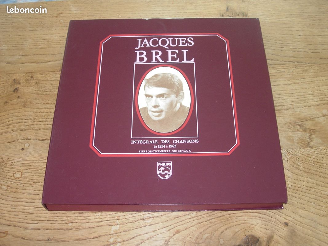 Disque vinyl Jacques Brel (image 1)