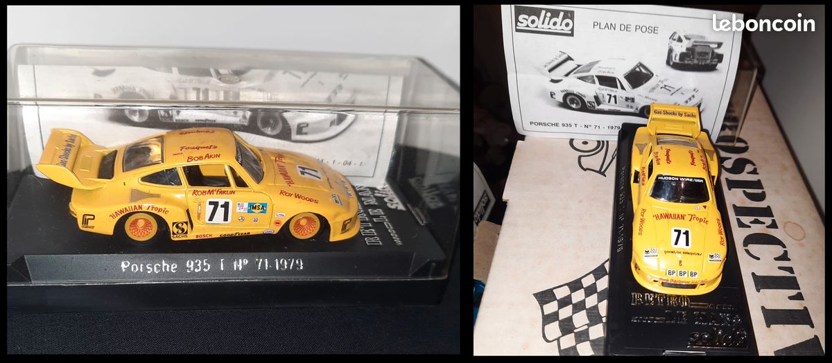 Coffret Rétrospective Le Mans 2 - Solido 1/43 - Réf. 22 - Occasion (coffret Taché, Voitures OK)