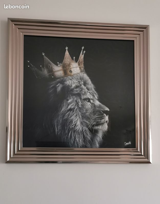 Tableau lion lionne (image 2)