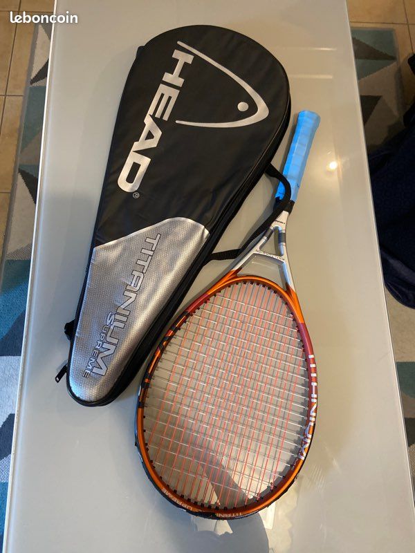 Raquette de tennis Head TI.SONIC Titanium Technology poignée de tête surdimensio
