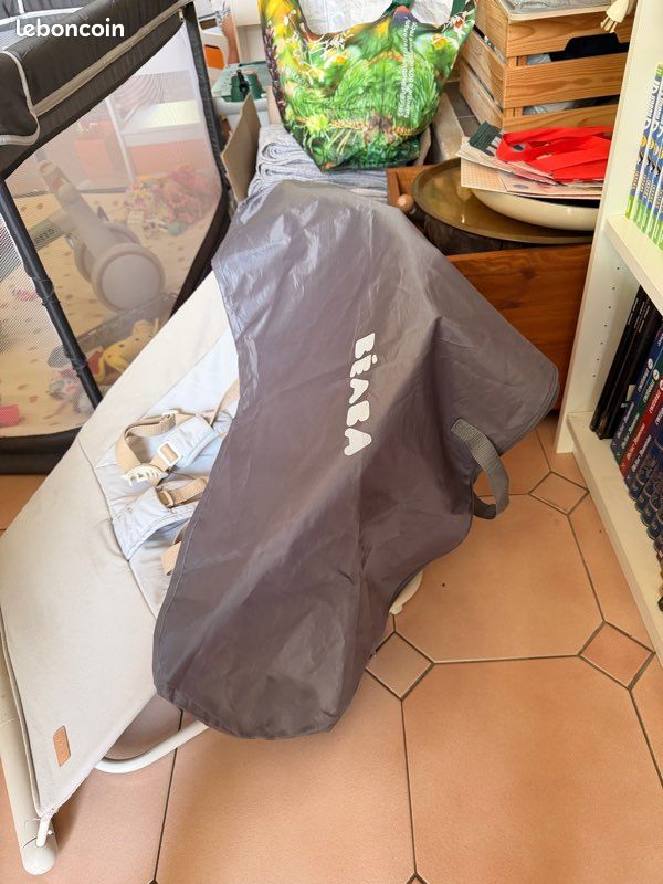 Transat Beaba Eazy Relax pliable beige Bon état (image 3)