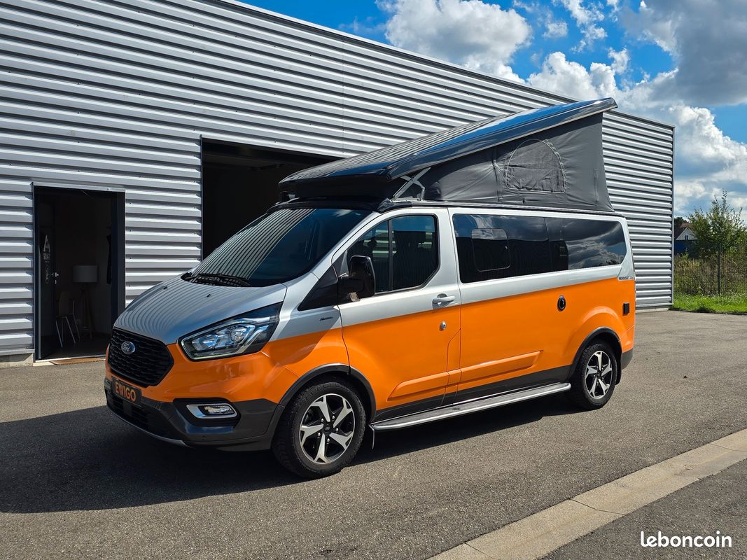 Ford custom l2h1 nugget plus 340 active 150ch wc/eau chaude/immat france pas de malus/dispo juin (image 1)