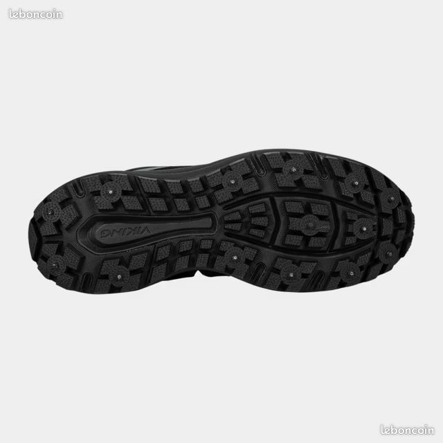 Chaussures de Marche VIKING stride spike (avec semelle cloutée) anti verglas, noires en 38, neuves (image 3)