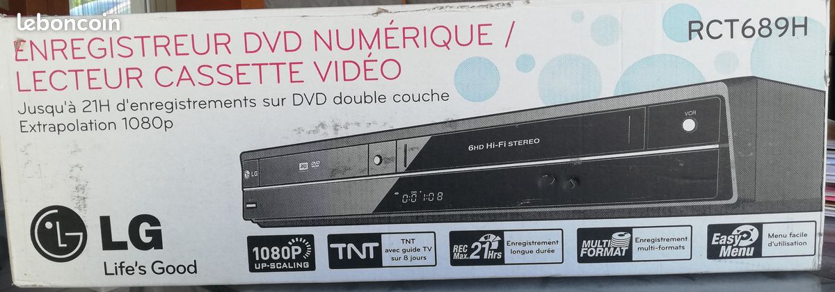 Enregistreur DVD numérique / Lecteur cassette vidéo (image 2)