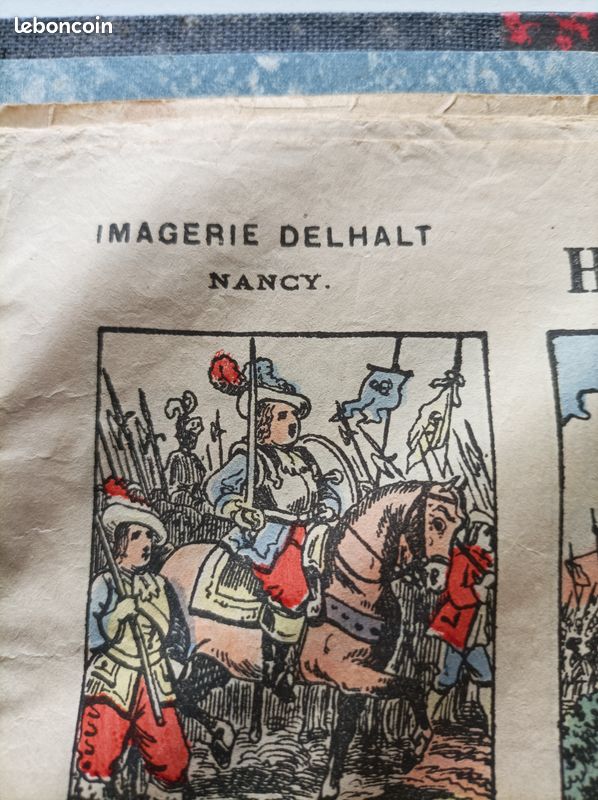 Images d'Epinal - Histoire de Malborough - Delhalt imprimeur - Nancy - 1872-1892 (image 3)