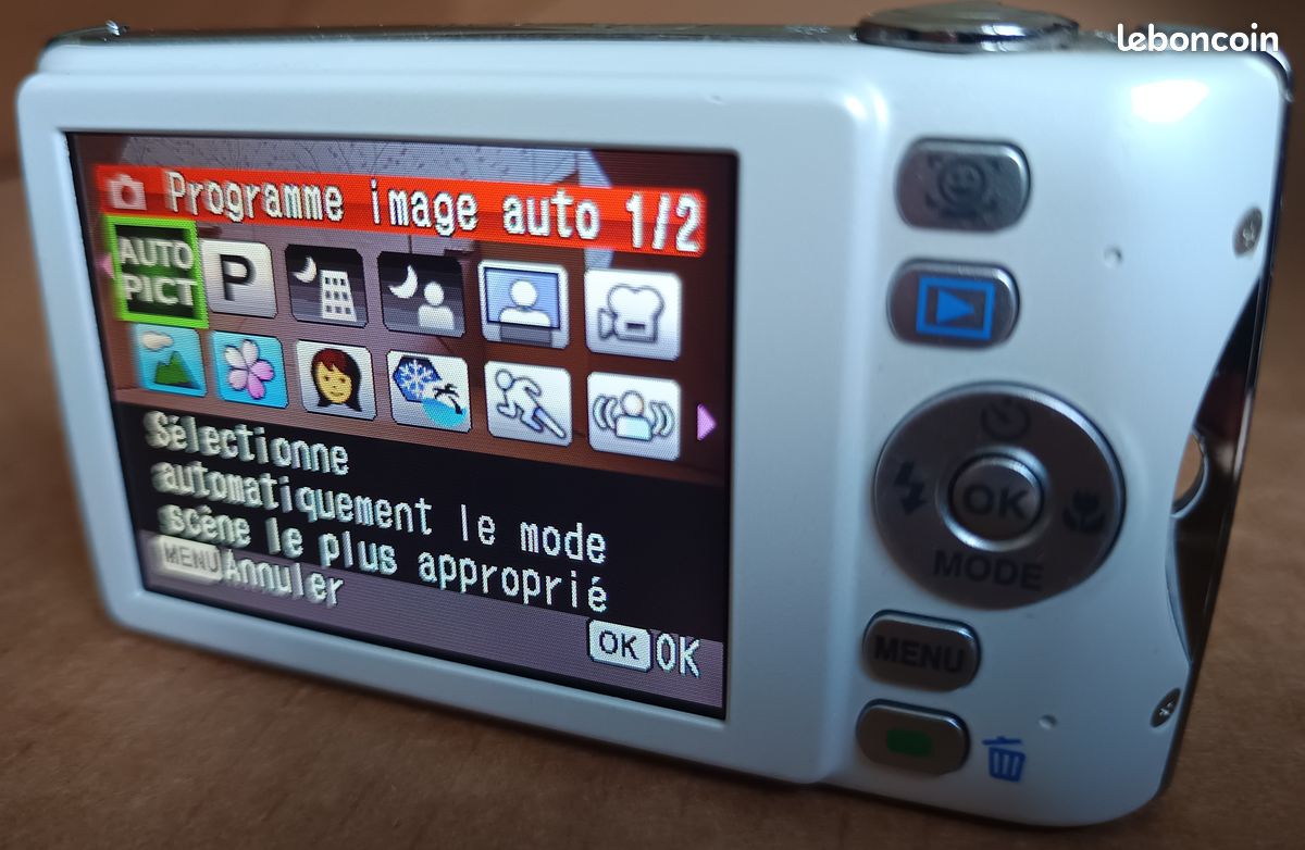 Pentax - Optio P80 - Appareil photo compact - Photo, audio & vidéo