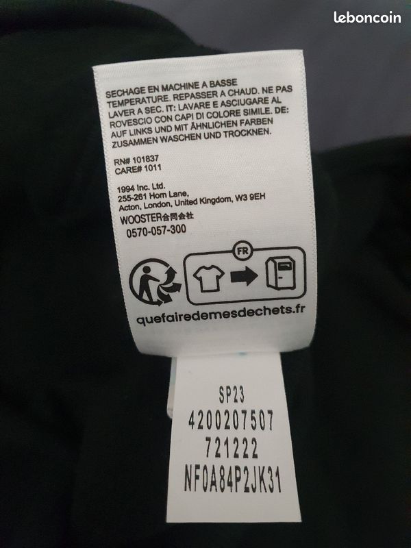 Sweatshirt Suprême X The North Face Convertible Hooded (image 9)