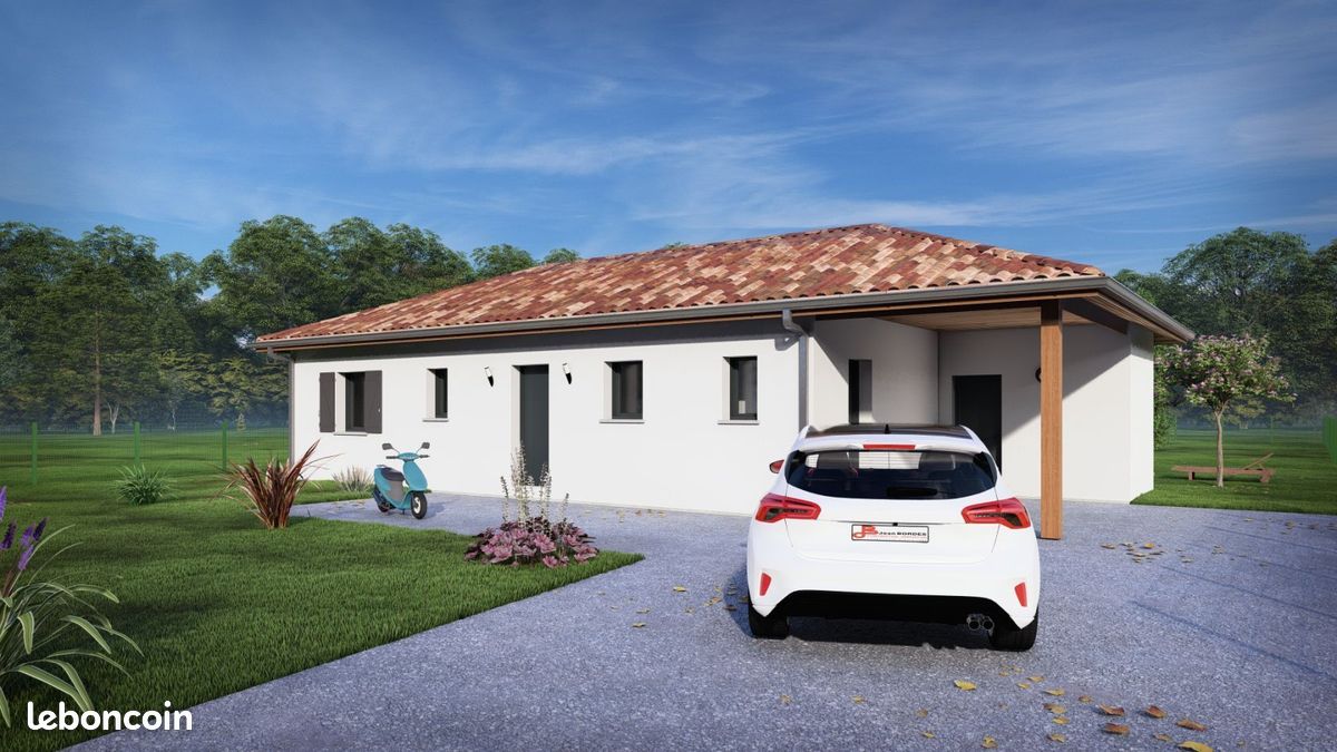 Projet de construction d'une maison 84 m² avec terrain à HAGETMAU (40) (image 2)