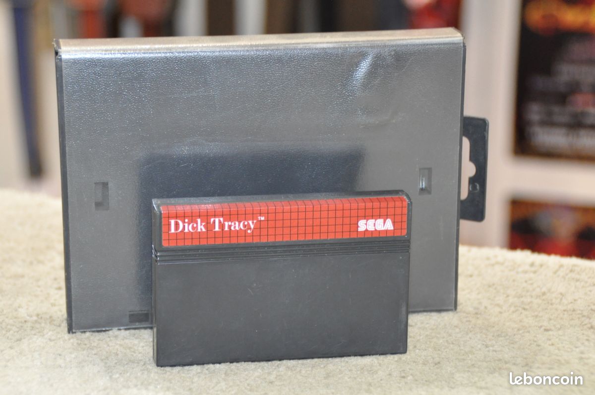 Dick Tracy Sur SEGA Master System - Jeu D'action Aventure - PEGI 3 - Bon état