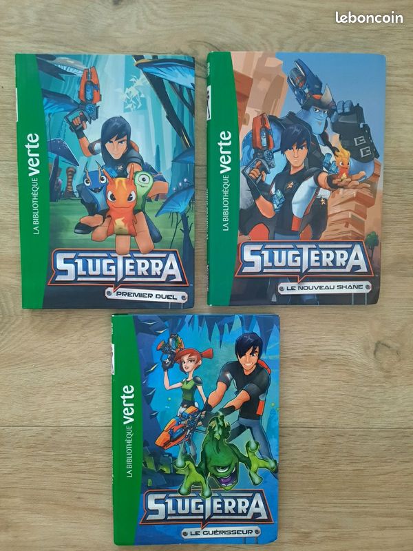 Lot de 3 livres Slugterra - Tomes 1/2/3 (image 1)