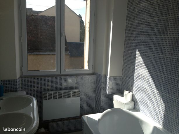 Appartement f3 refait a neuf face centre ville de gien vue sur la loire