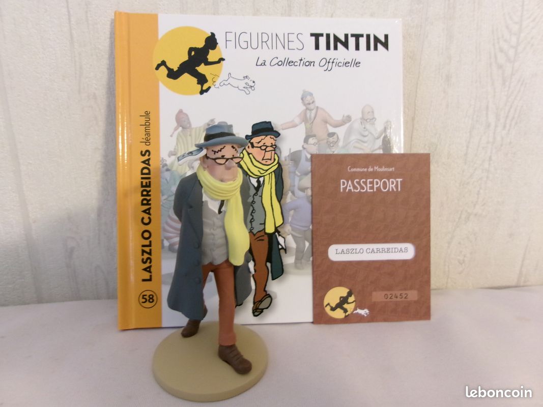 Tintin - Moulinsart Official Figure Collection - #058 Carreidas Déambule