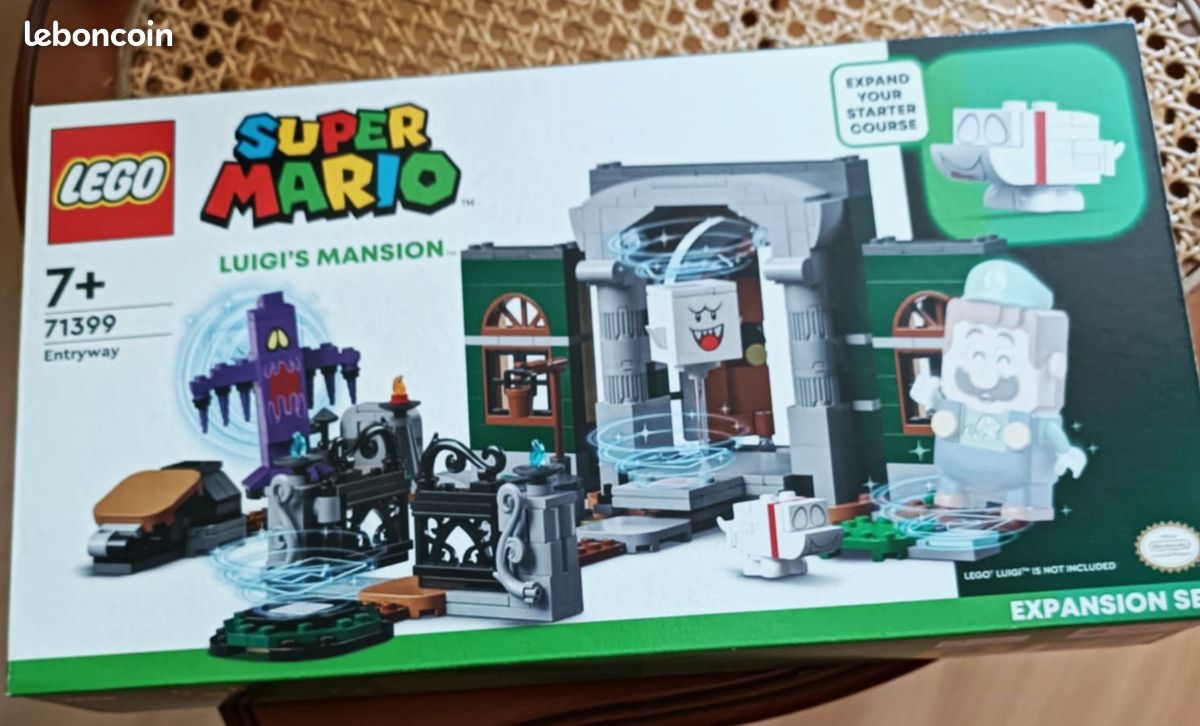 Expansion Set Luigi Mansion Extension LEGO Luigi's Mansion Lab And