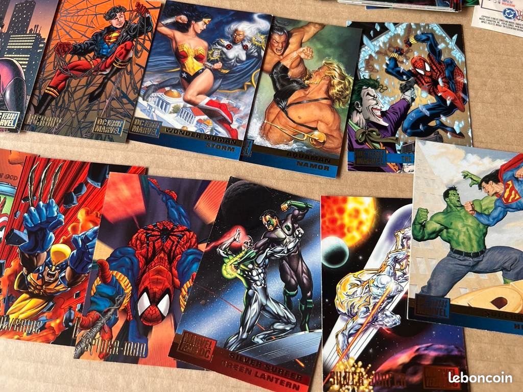 1995 DC vs Marvel Fleer/Skybox Card Set - Collection