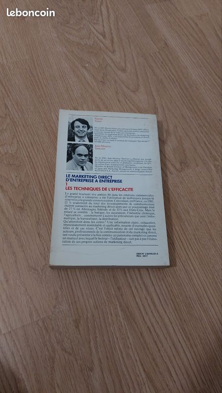LES TECHNIQUES DE L EFFICACITE - " Le marketing direct en BE to BE" (image 2)