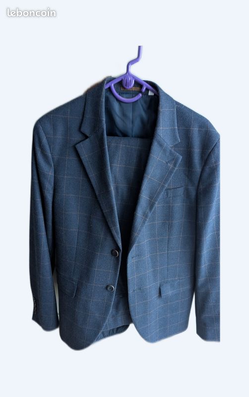 Pantalon Costume Homme Devred Devred Costume Bleu Pantalon De