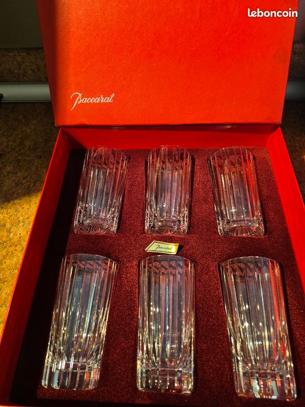 Verre Baccarat Romanée Conti, 15 Cm, H22,5 Cm, Avec Boîte - Occasion