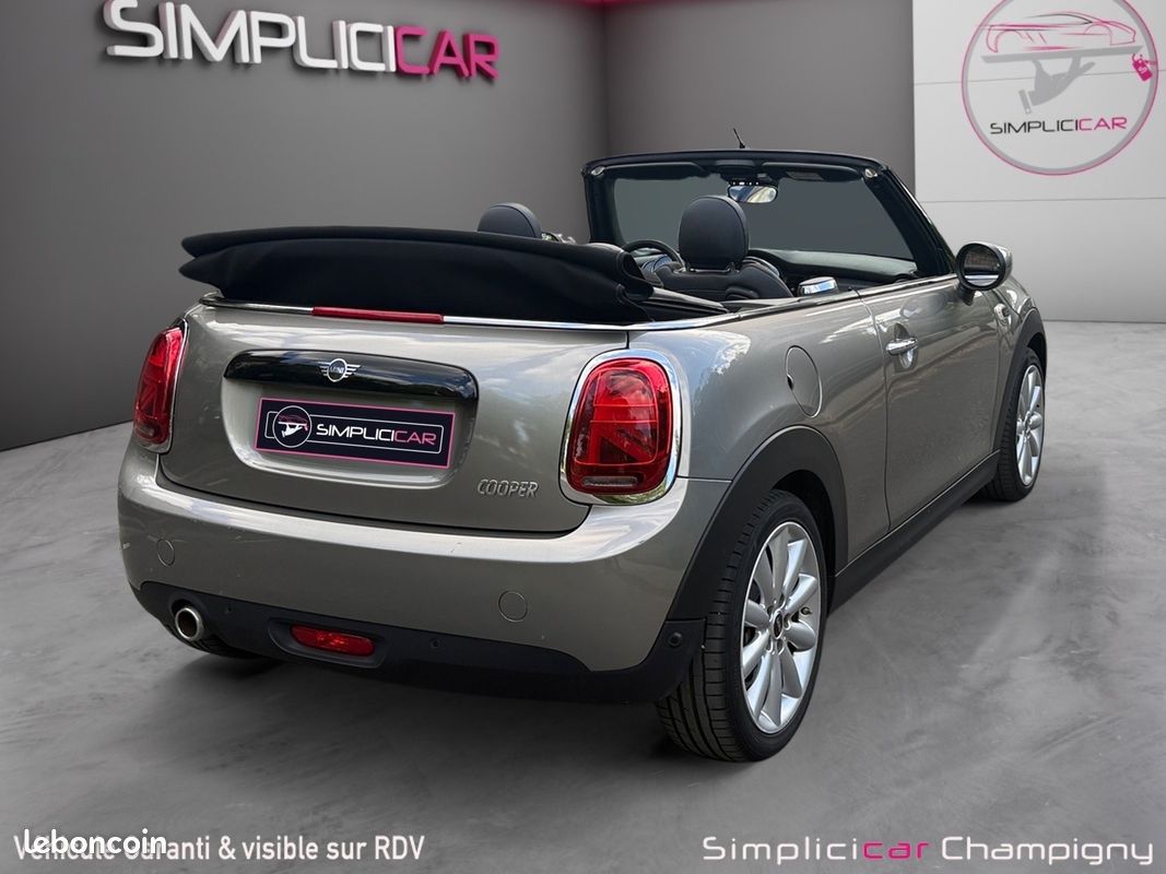 Mini cooper cabriolet 1.5 136ch greenwich - garantie 12mois - carplay - radar av/ar - climatisation bi zone (image 7)