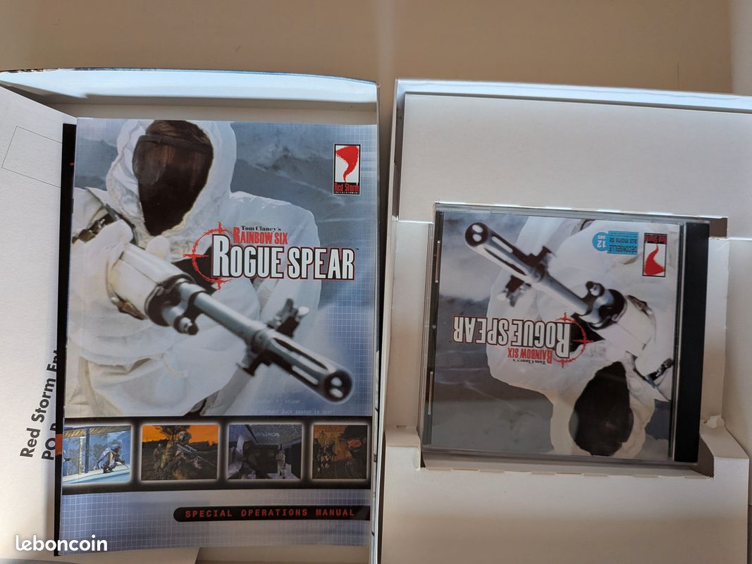 Tom clancy rainbow six rogue spear + extension urban operations PC FR big box - Jeux vidéo