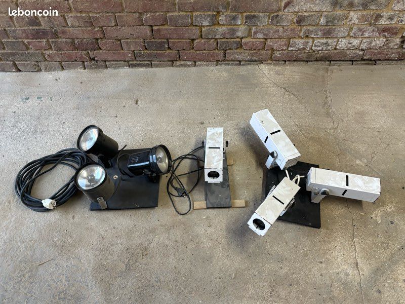 Lot spots lampes (image 1)