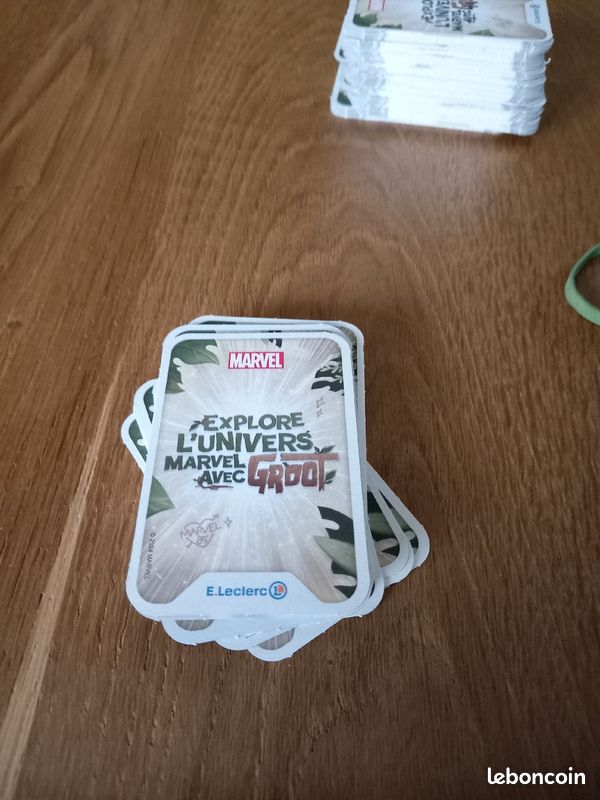 Cartes marvel collection 2024 leclerc ne dispose pas de fexeer Collection
