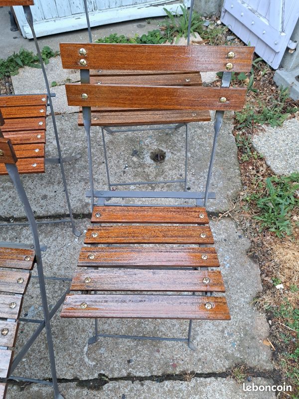 Chaises pliante vintage (image 2)