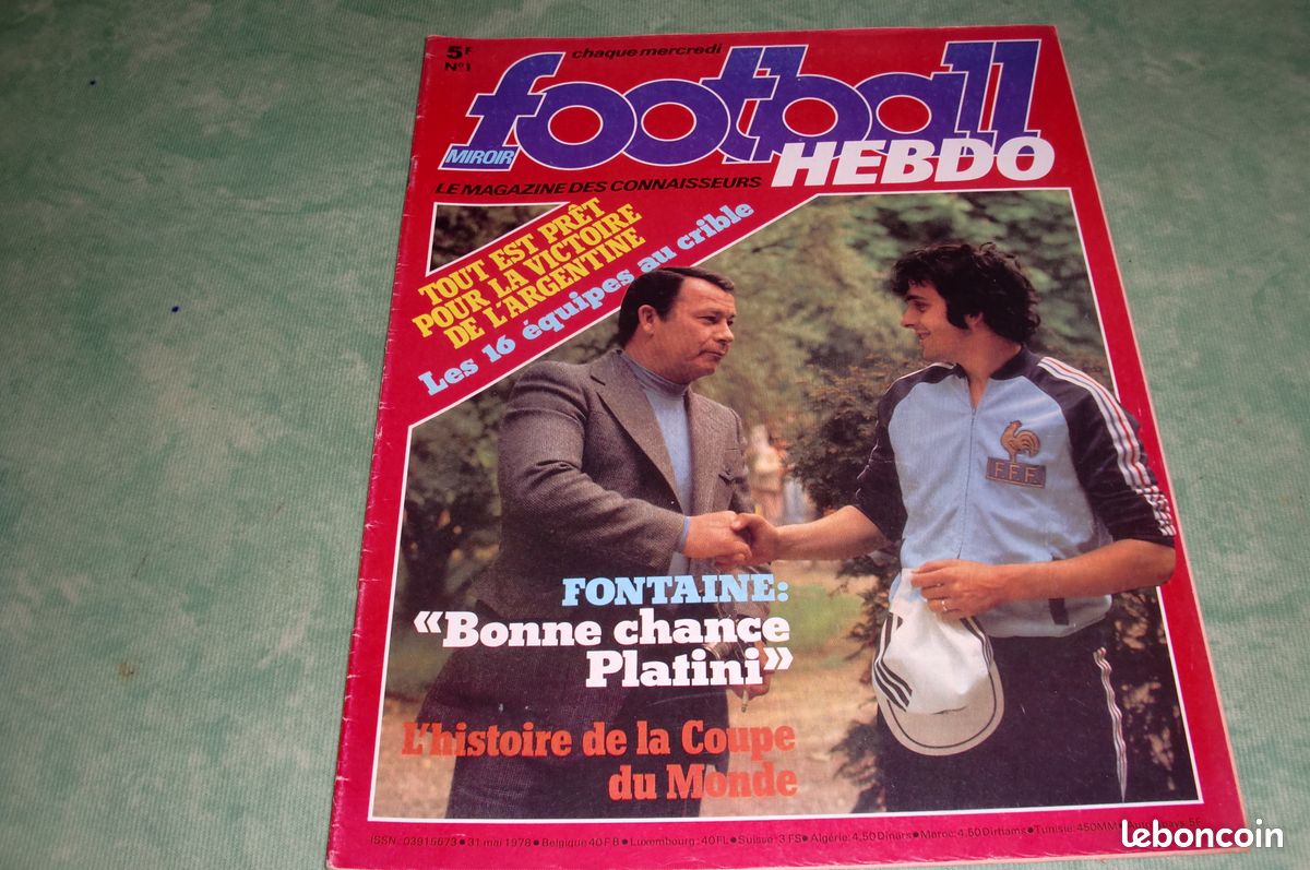 Carte Football 1978 Éditions Rencontre Tunisie-Iran Coupe Du Monde 1977 - Collector