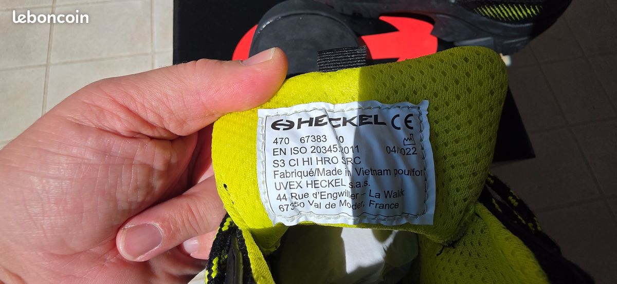 Chaussures sécurité Heckel (image 3)