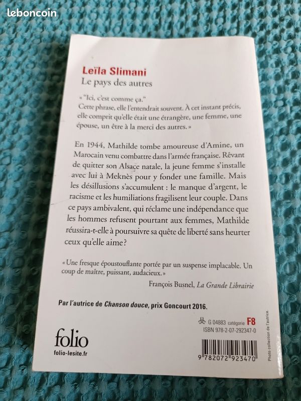 Leila Slimani le pays des autres (image 2)
