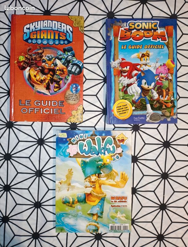 Skylanders, Sonic et Wakfu - livres (image 1)