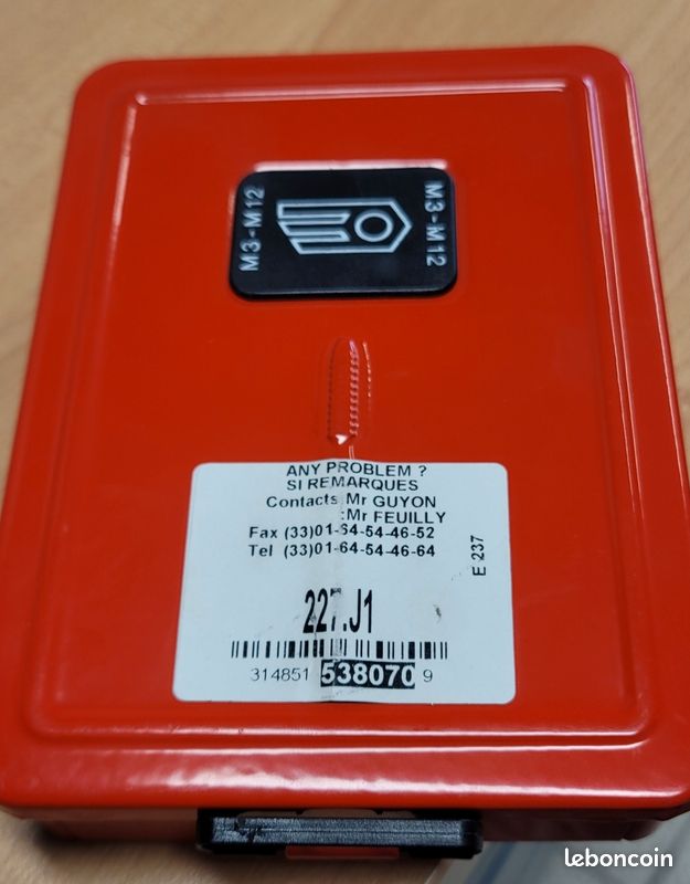 Coffret de tarauds de M3 à M12 FACOM (image 3)