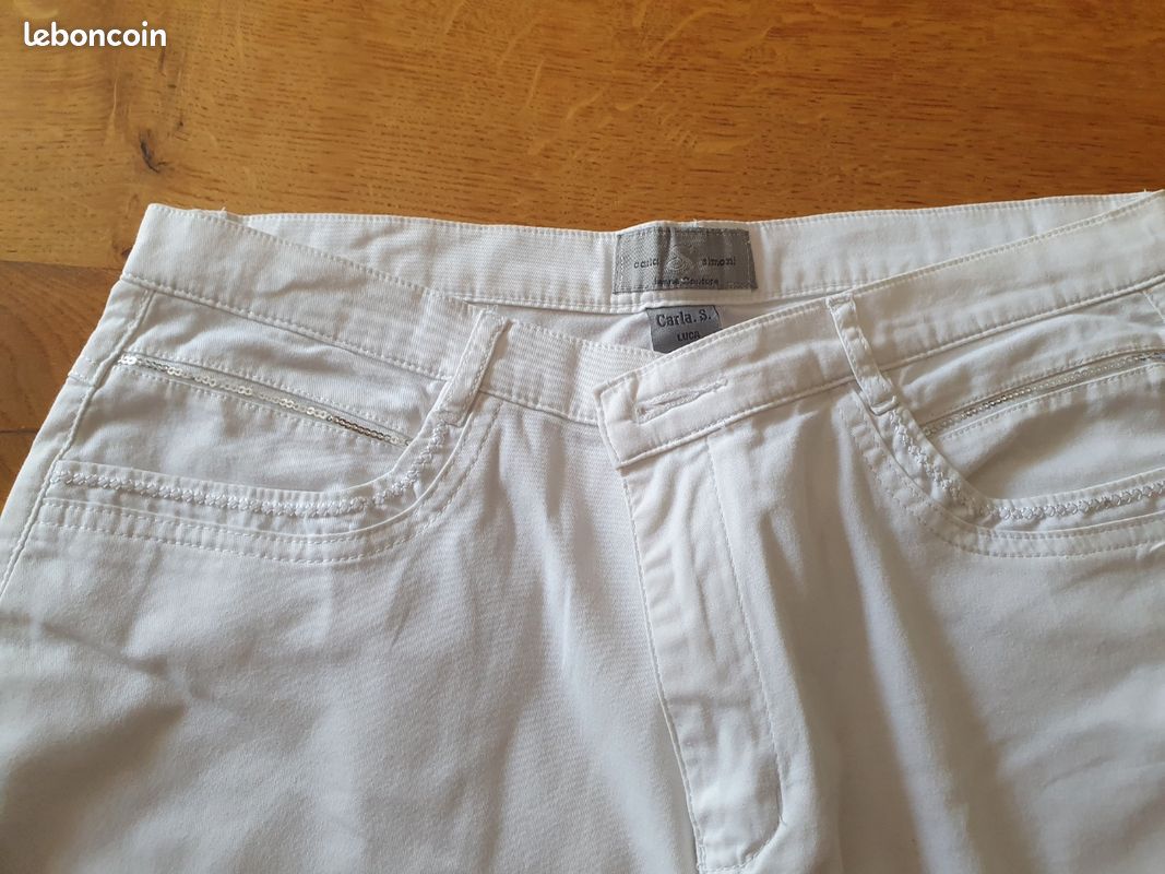 Pantacourt femme taille 42 (image 2)