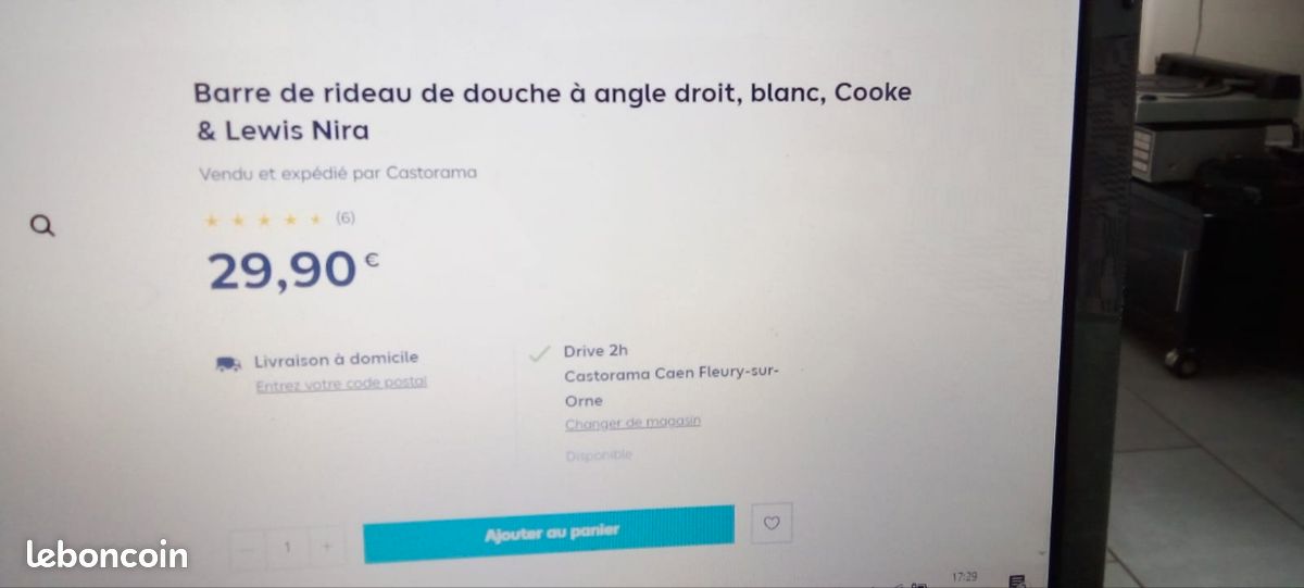 Barre de rideau de douche (image 5)