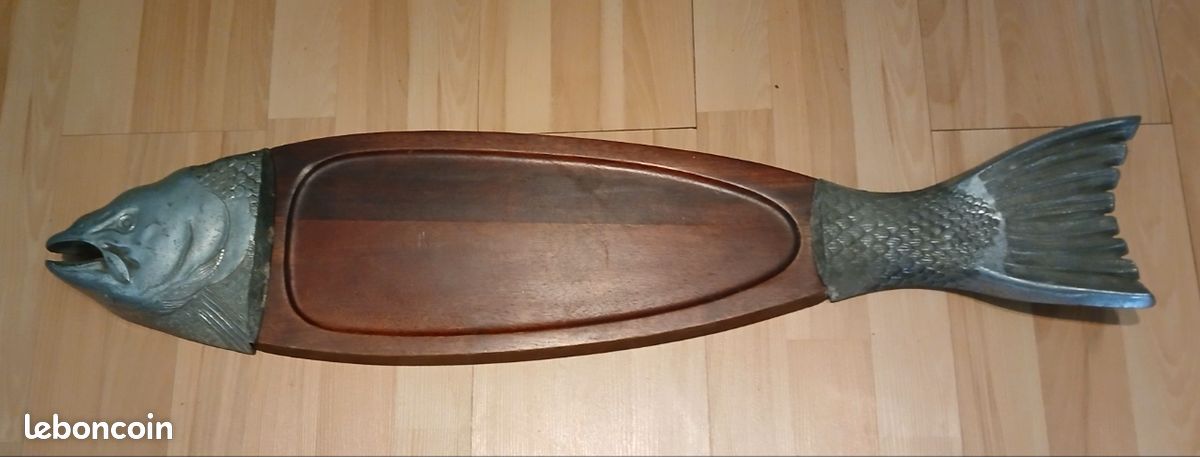 Planche à tapas ou planche à découper en forme de poisson - CHAPTI Déco