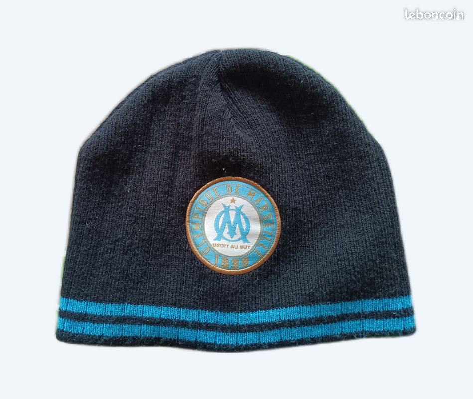 Olympique De Marseille Om Bonnet Officiel Marseillais Bonnet Pompon OM Olympique De Marseille - Taille Enfant, Officiel Et Chaud Bonnet Noel Om Bonnet Om Enfant